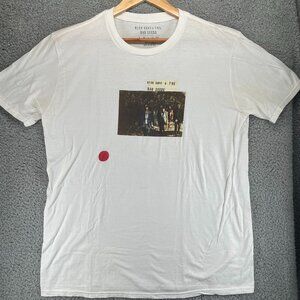 2012 Nick Cave & the Bad Seeds White T-Shirt size Large